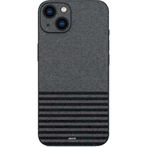 Black and Grey Stripes iPhone Skins